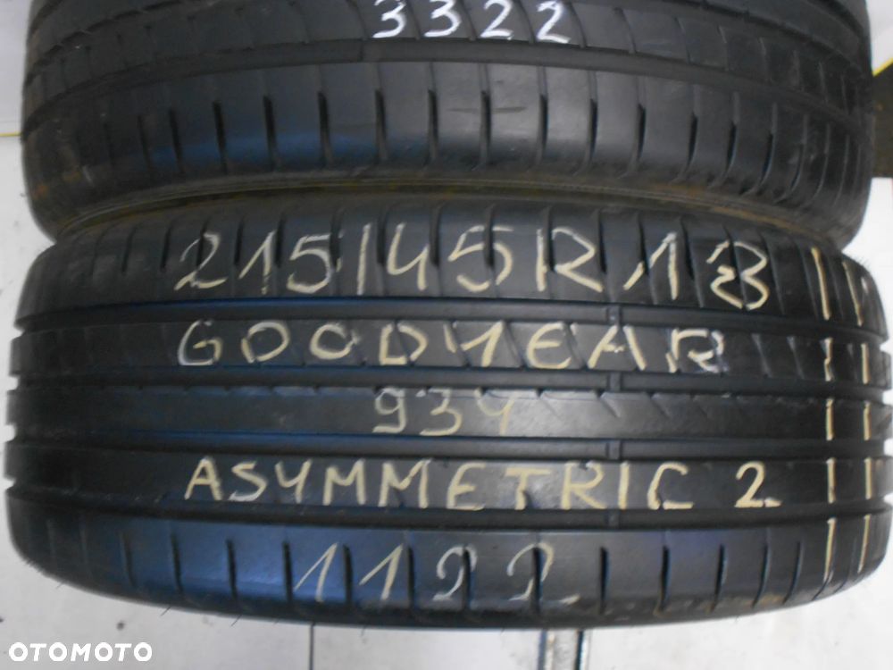 OPONY 215/45R18 GOODYEAR EAGLE F1 ASYMMETRIC 2 DOT 3322 7MM - 3