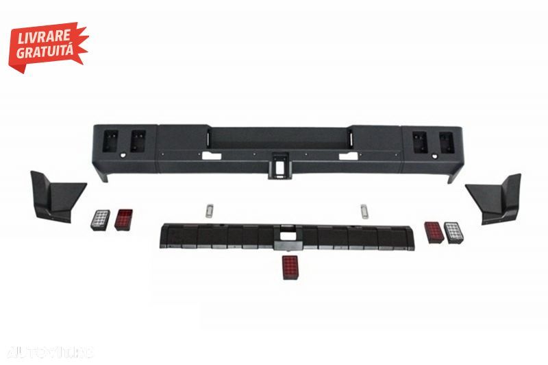 Bara Spate cu Prelungire Aripi Extensii Aripi Mercedes G-Class W463 (1989-2013) G6- livrare gratuita - 3