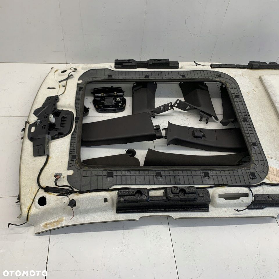 Podsufitka brąz alkantara słupki komple JEEP GRAND CHEROKEE IV WK2 LIFT 13r - 11