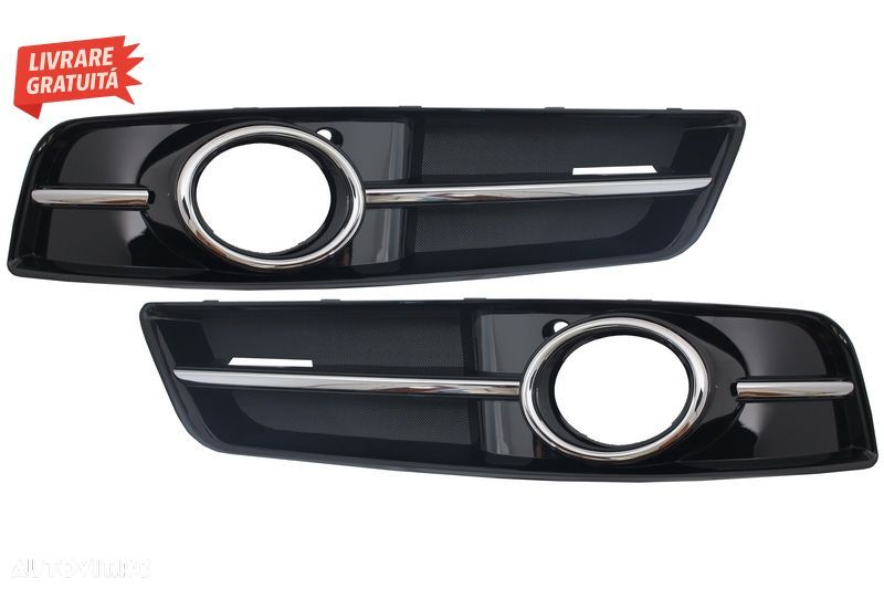 Grile Laterale Proiectoare Audi A3 Facelift 8P1 (2008-2012) S3 Sline Design- livrare gratuita - 1