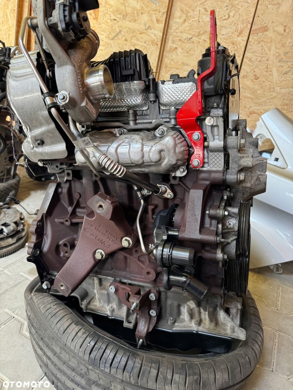 SILNIK 2,0 FORD TRANSIT LIFT euro6 BKFB 2020r słupek - 1