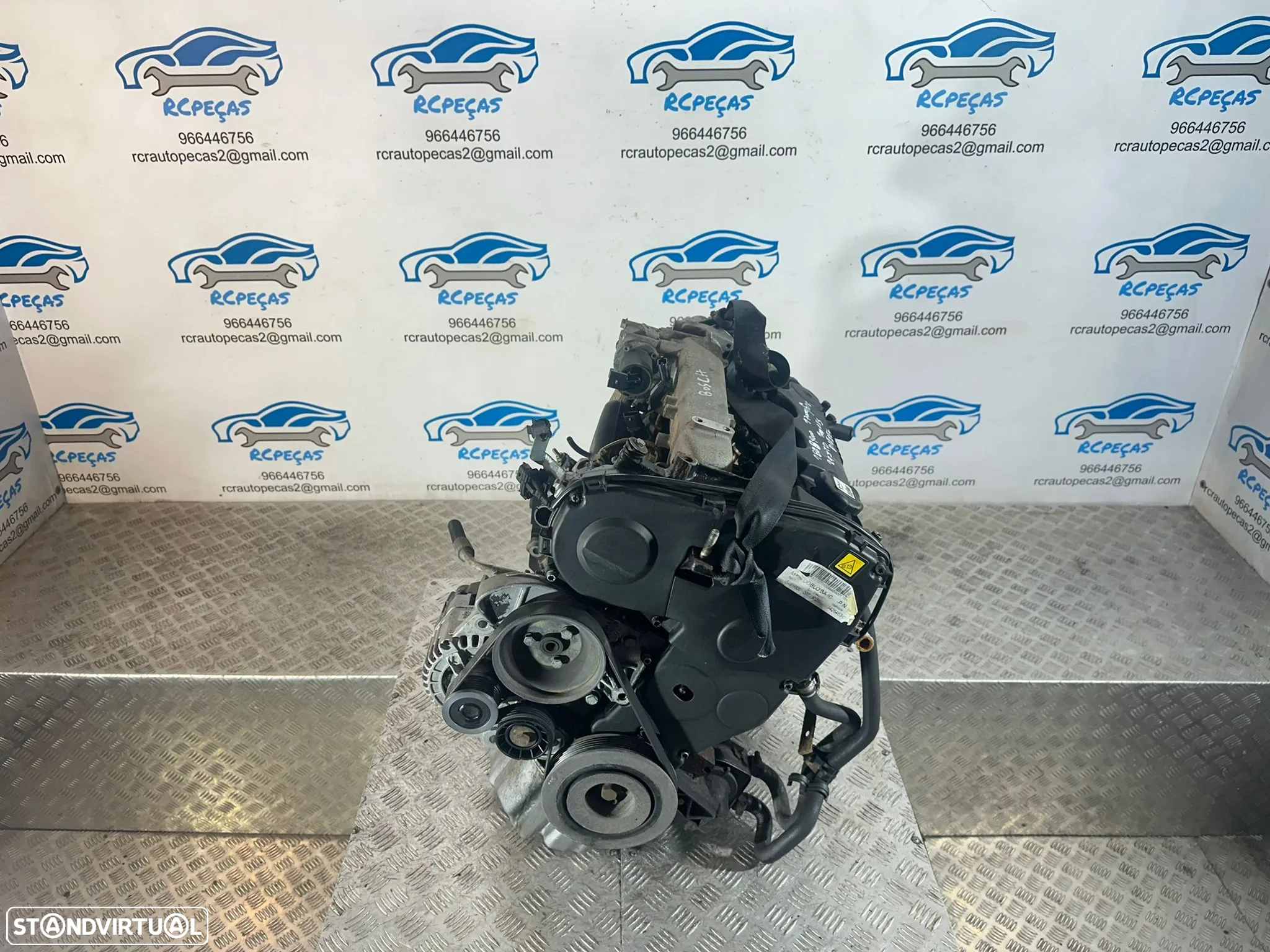 .Motor Completo 182B9000 Fiat Alfa Romeo 1.9 JTD 8v 100cv Bosch - 9