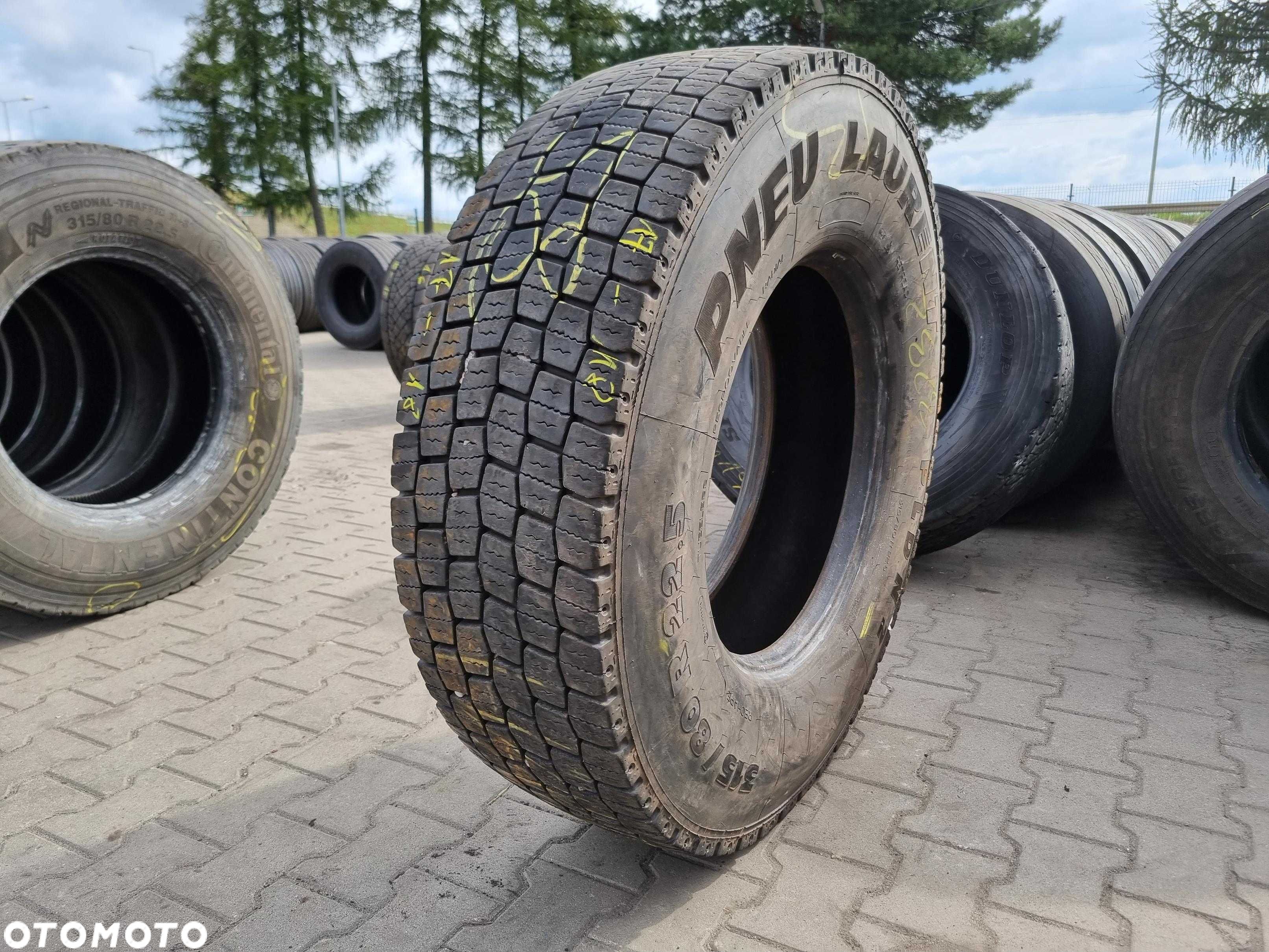 315/80R22.5 Opona PANEU LAURENT PLD N 2 17-18 MM Napęd PLD N2 - 1