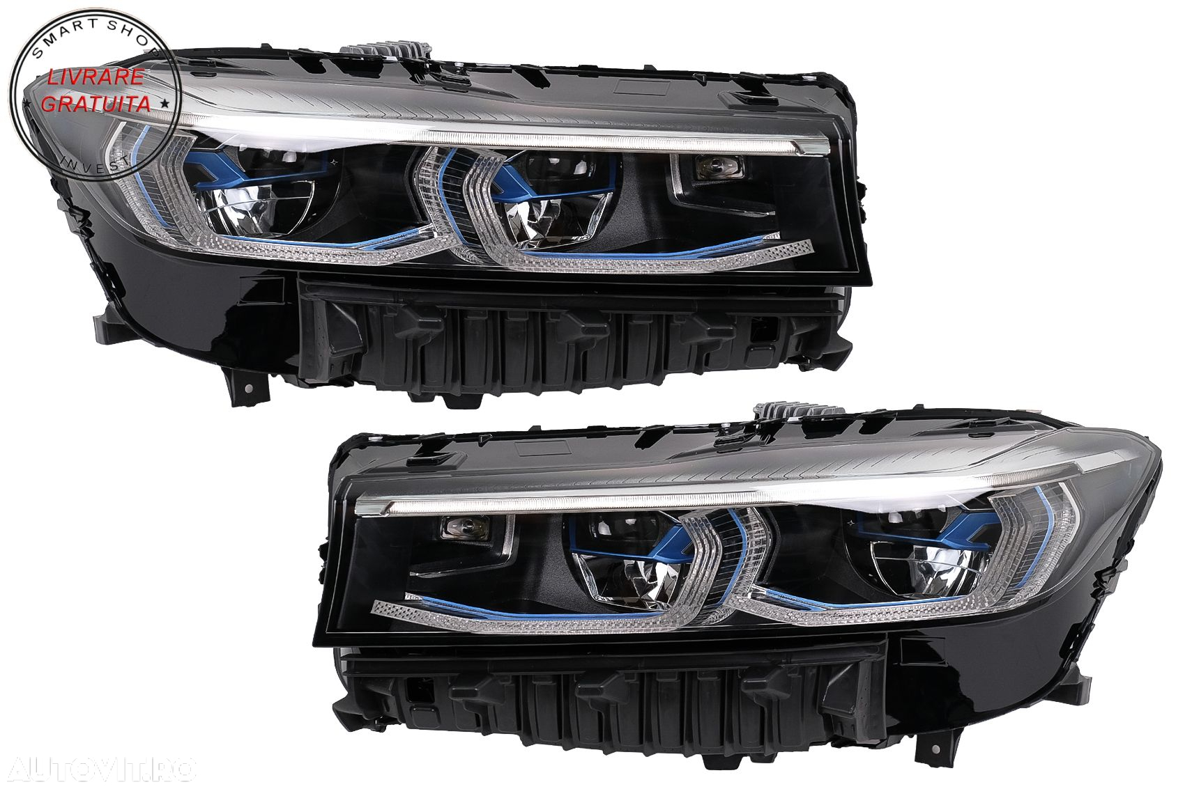 Pachet Exterior Complet BMW Seria 7 Series F01 (2008-2015) Conversie la G12 Faceli- livrare gratuita - 12
