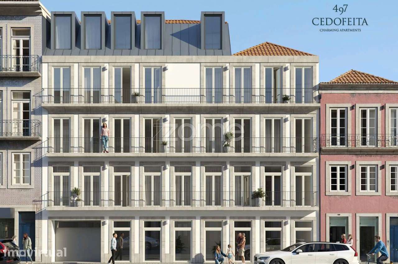 Apartamento T3 Duplex Condominio Cedofeita B - Grande imagem: 2/22