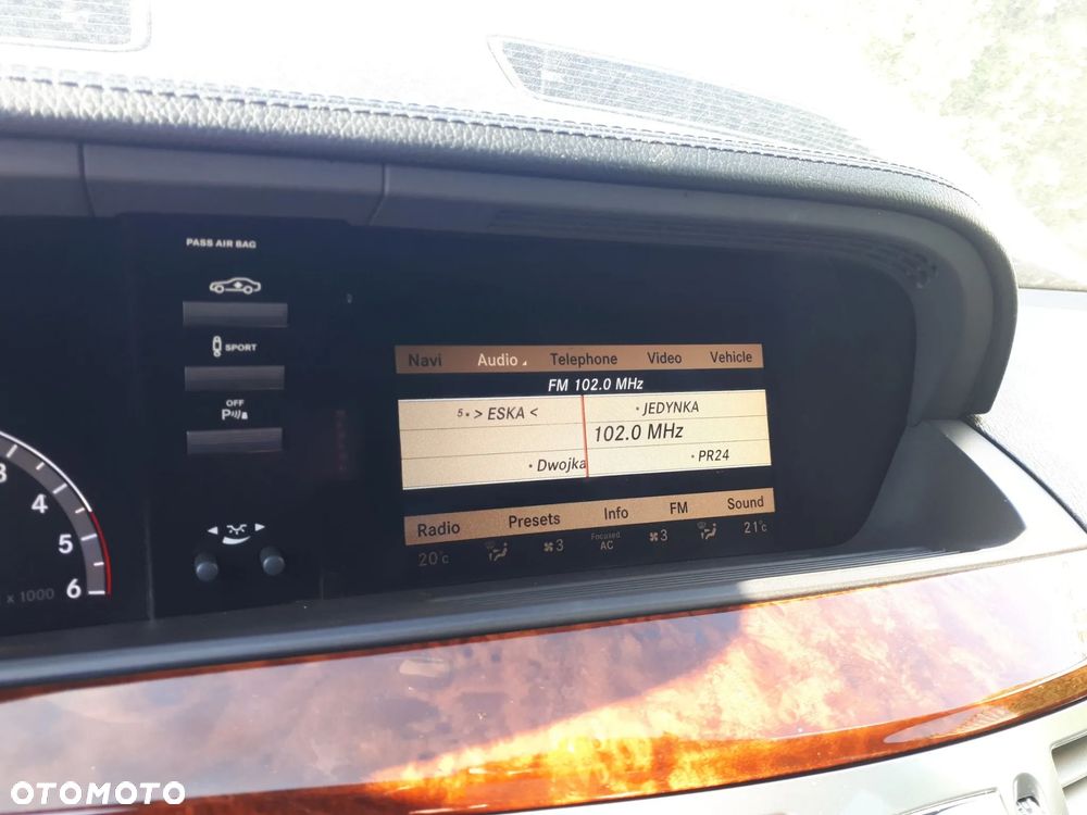 MERCEDES S KLASA W221 LIFT 09-13 3.0 V6 CDI WZMACNIACZ HARMAN KARDON LOGIC 7 - 3