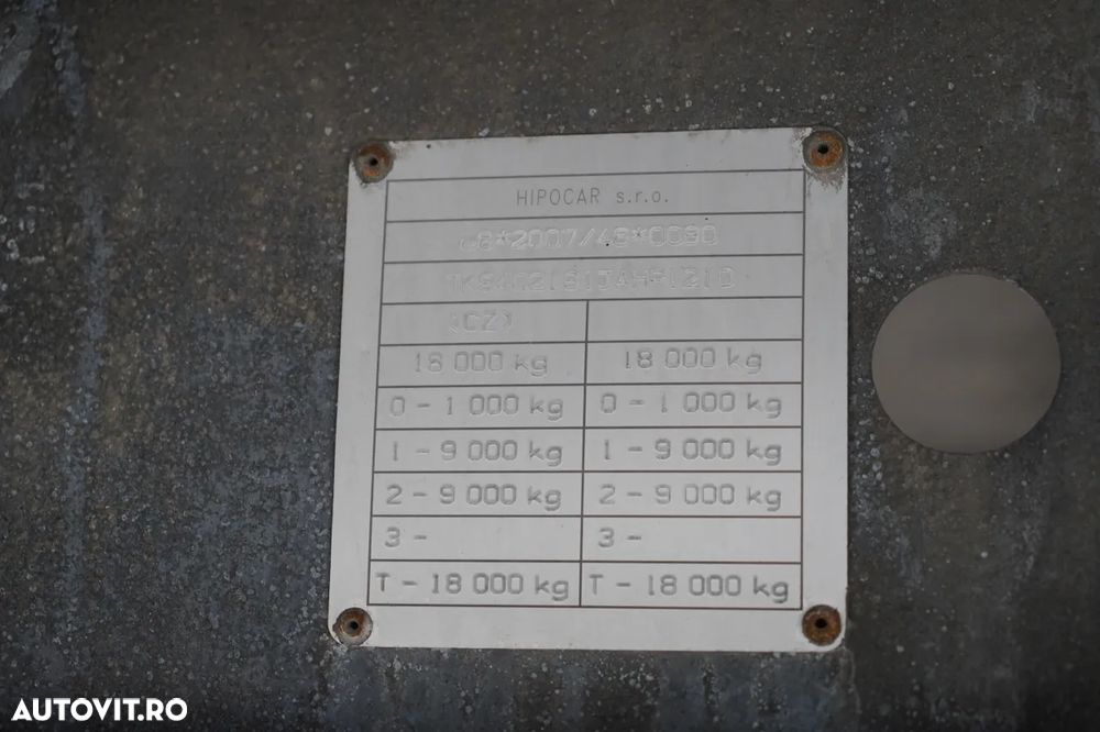 Scania S 450 / COMBINAȚIE TANDEM / CORTINĂ / 120 M3 / DRIVE-THROUGH / ACOPERIȘ RIDICABIL / PUNȚĂ RIDICABILĂ / - 37