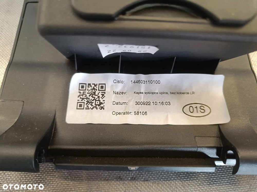 Schowek Kierowcy Skoda Kodiaq Europa Schowek Konsoli - 7