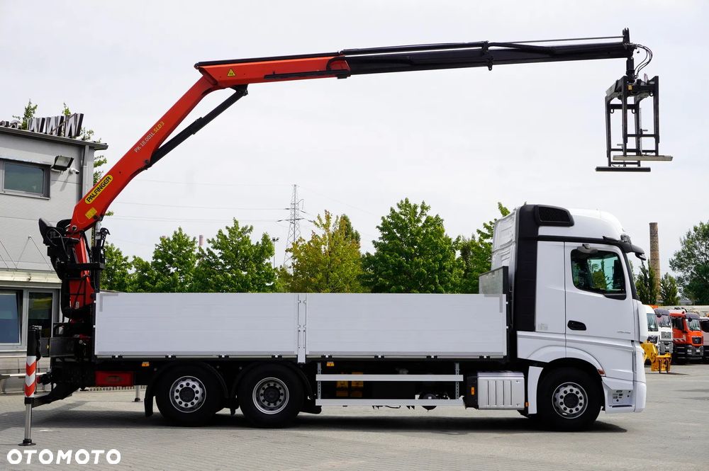 Mercedes-Benz Actros 2545 MP5 / 60 tys. km / HDS Palfinger PK 18.001L SLD A / oś skrętna / 3 szt._259410 - 12