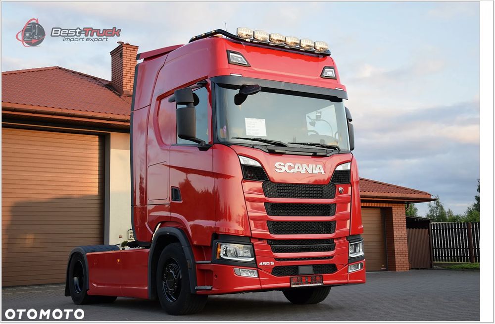 Scania S450 / FULL LED / KLIMA POST. / RETARDER / ZBIORNIKI  1400 L /  VIRTUAL COCPIT - 5