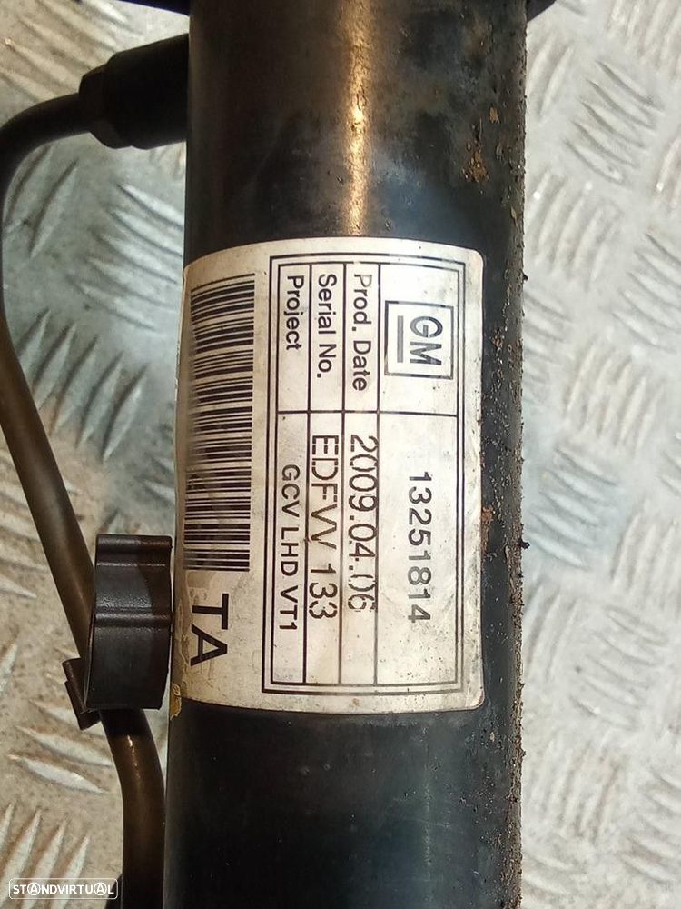 CREMALHEIRA DIREÇÃO CHEVROLET CRUZE 2009 -13251814 - 4