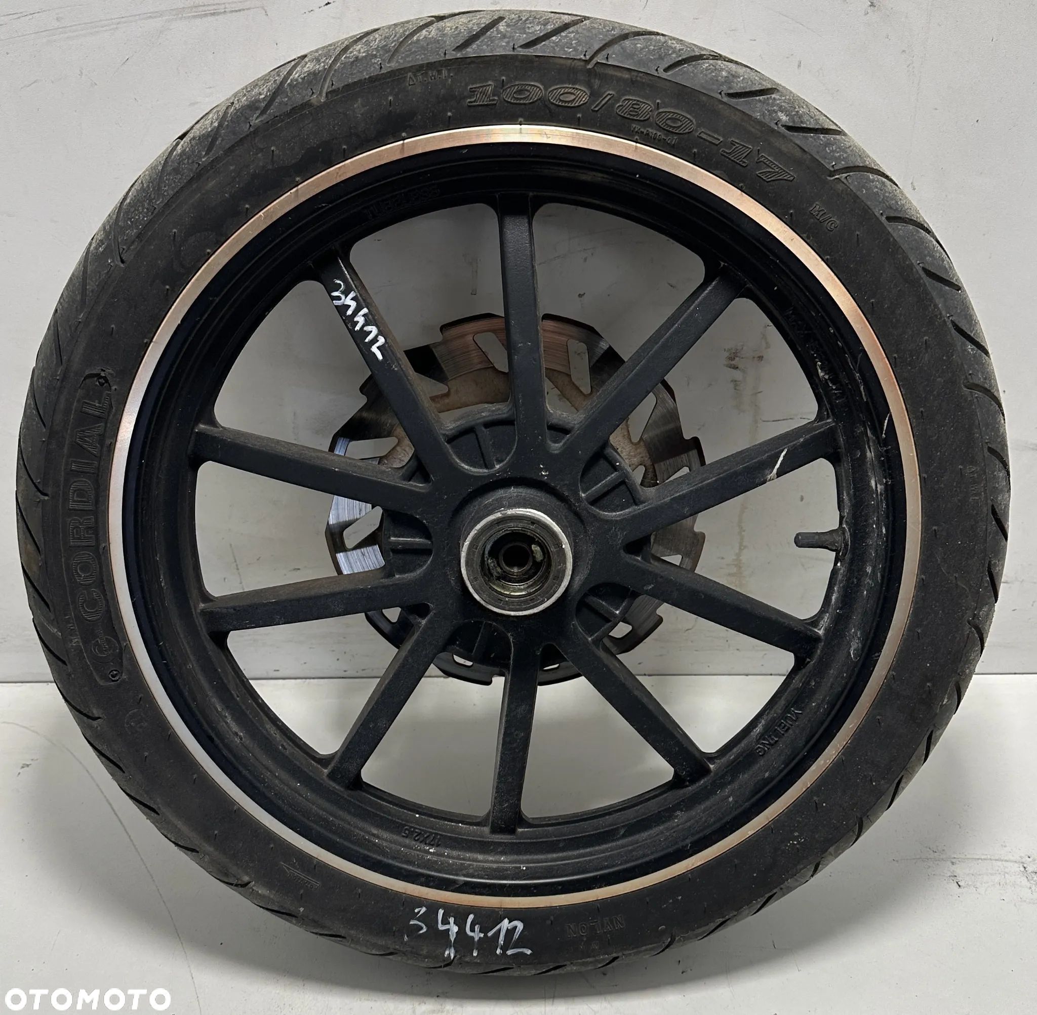 Keeway RKS 125 koło opona felga przód - 1