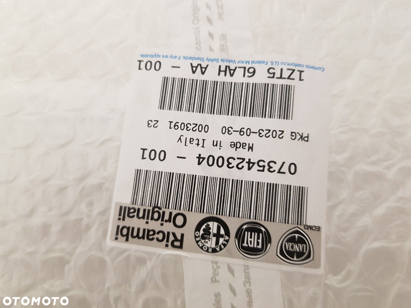 FABRYCZNIE NOWA ORYGINALNA LISTWA DRZWI TYLNYCH PRAWYCH JUMPER  DUCATO BOXER PRAWA TYŁ  735423004 - 6