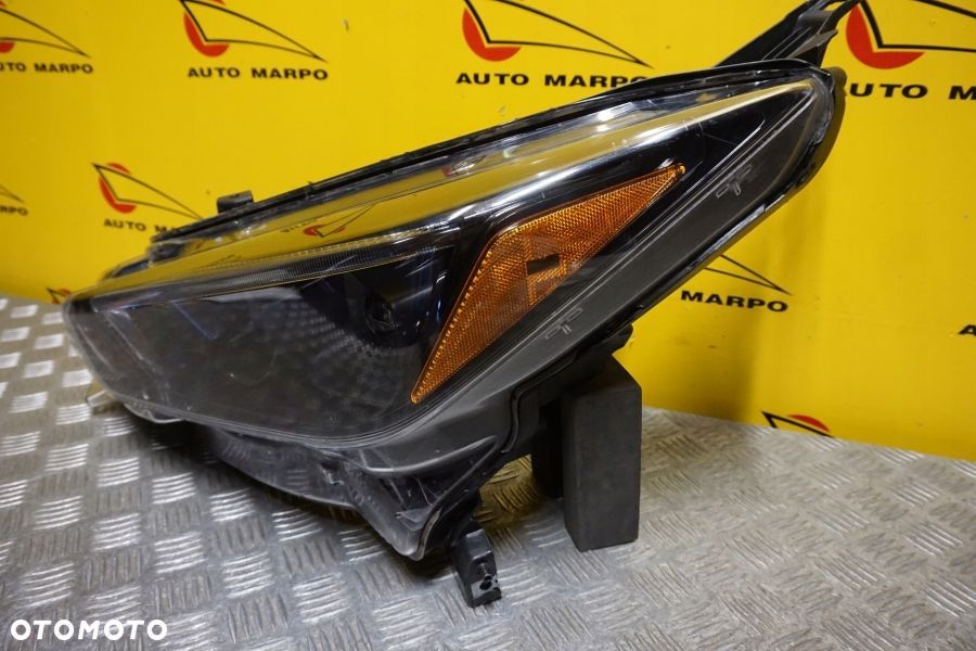 NISSAN LEAF ZE1 LIFT 2022- REFLEKTOR LAMPA FULL LED LEWA CIEMNA USA - 4