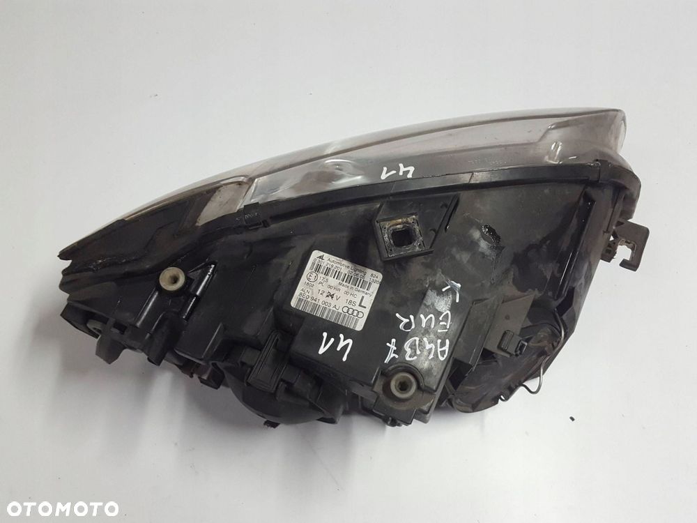AUDI A4 B7 04-07r LAMPA LEWA PRZÓD EUROPA 8E0941003AJ - 5