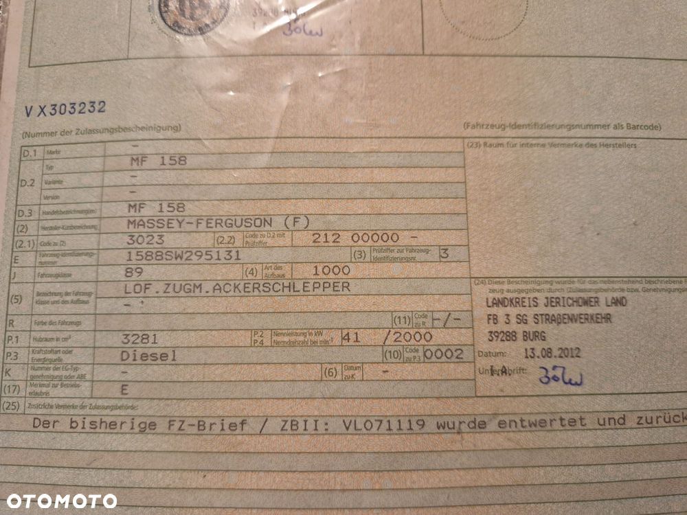 Massey Ferguson Ferguson MF158 - 9