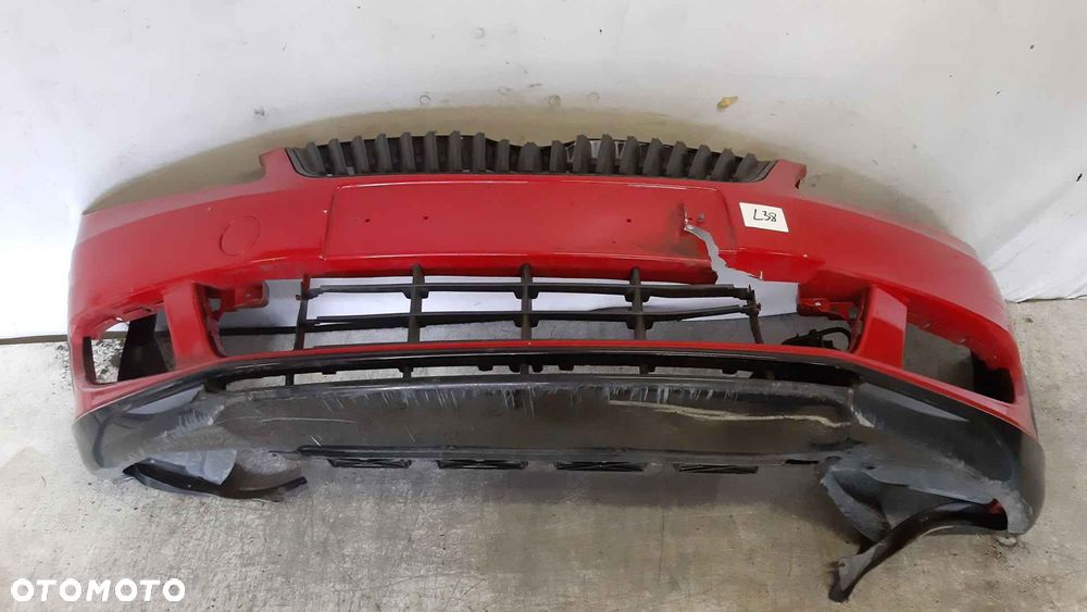 } ZDERZAK PRZÓD PRZEDNI DO SKODA FABIA II 2 LIFT FL 8151 CZERWONY USZKODZONY ! - 1