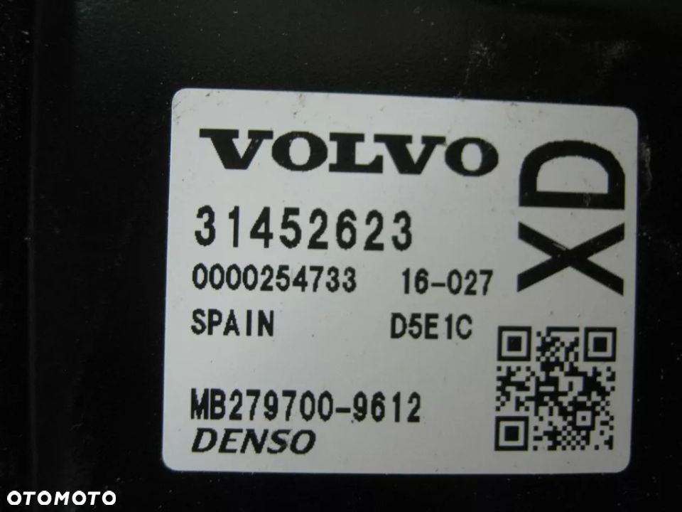 KOMPUTER VOLVO S60 V60 XC60 V40 CC 31452623 2.0 D - 2