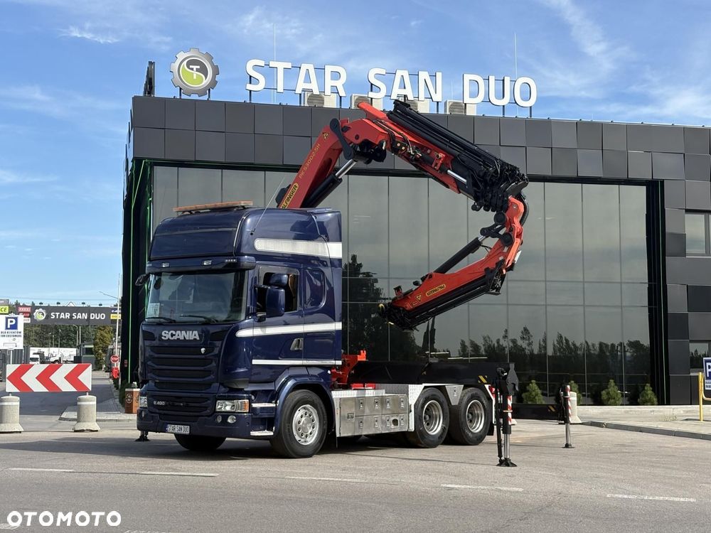 Scania R490 6x4 PALFINGER PK 53002 SH HDS Żuraw Siodło - 10
