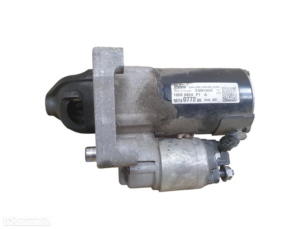 MOTOR ARRANQUE PEUGEOT 2008 2016 -9674077280 - 8