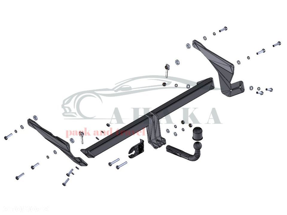 Hak Holowniczy Odkręcany Do Mazda Cx-5 2012-2016 - 3