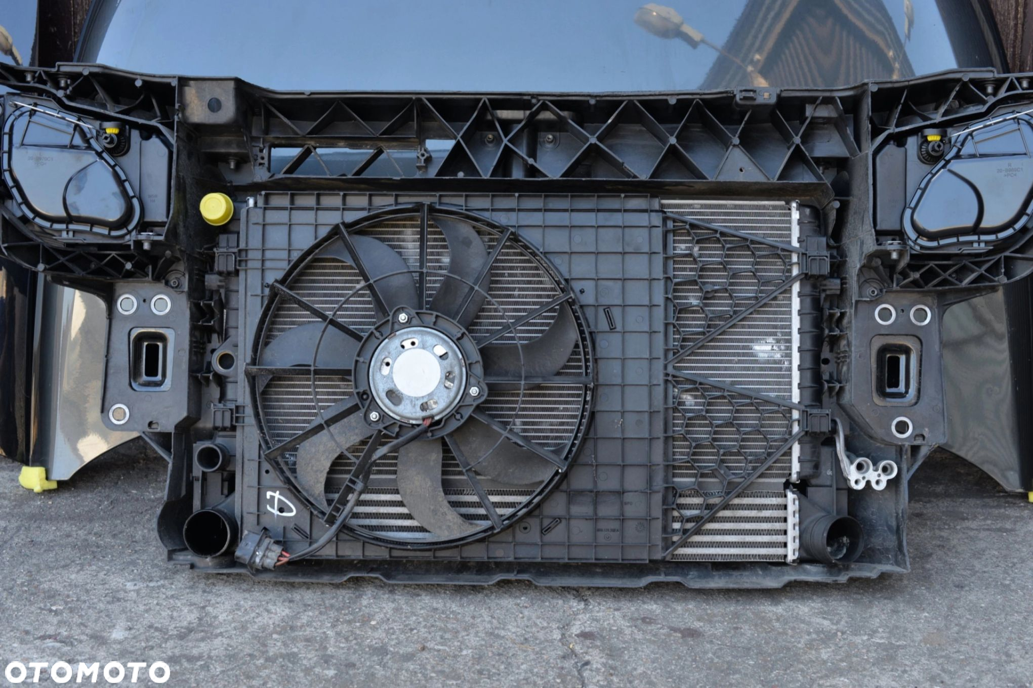 MASKA ZDERZAK GRILL BŁOTNIK LAMPA H7 XENON PAS BELKA SEAT IBIZA 6J 08- - 8