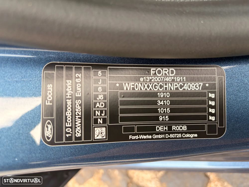 Ford Focus 1.0 EcoBoost MHEV ST-Line Aut. - 9