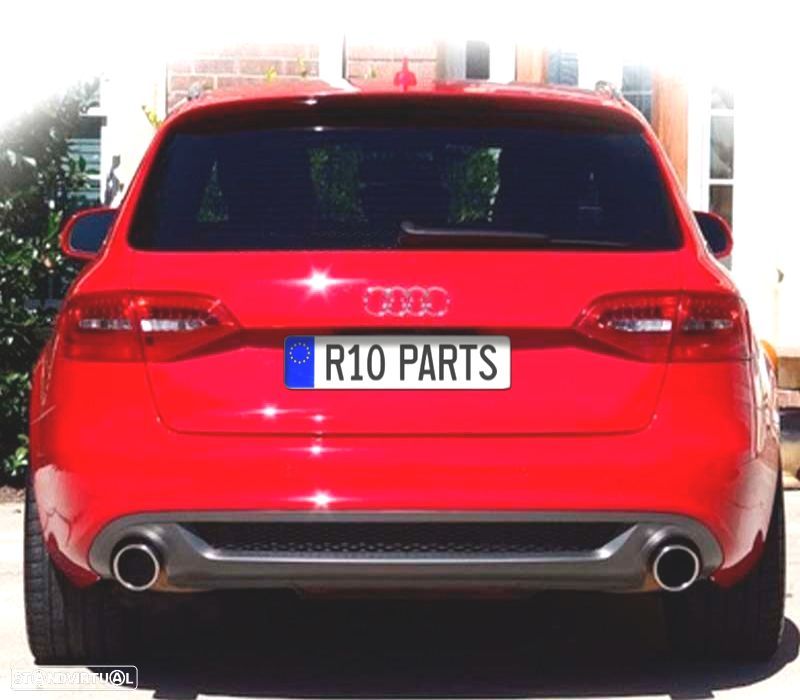 DIFUSOR AUDI A4 B8 07-11 LOOK RS - 3