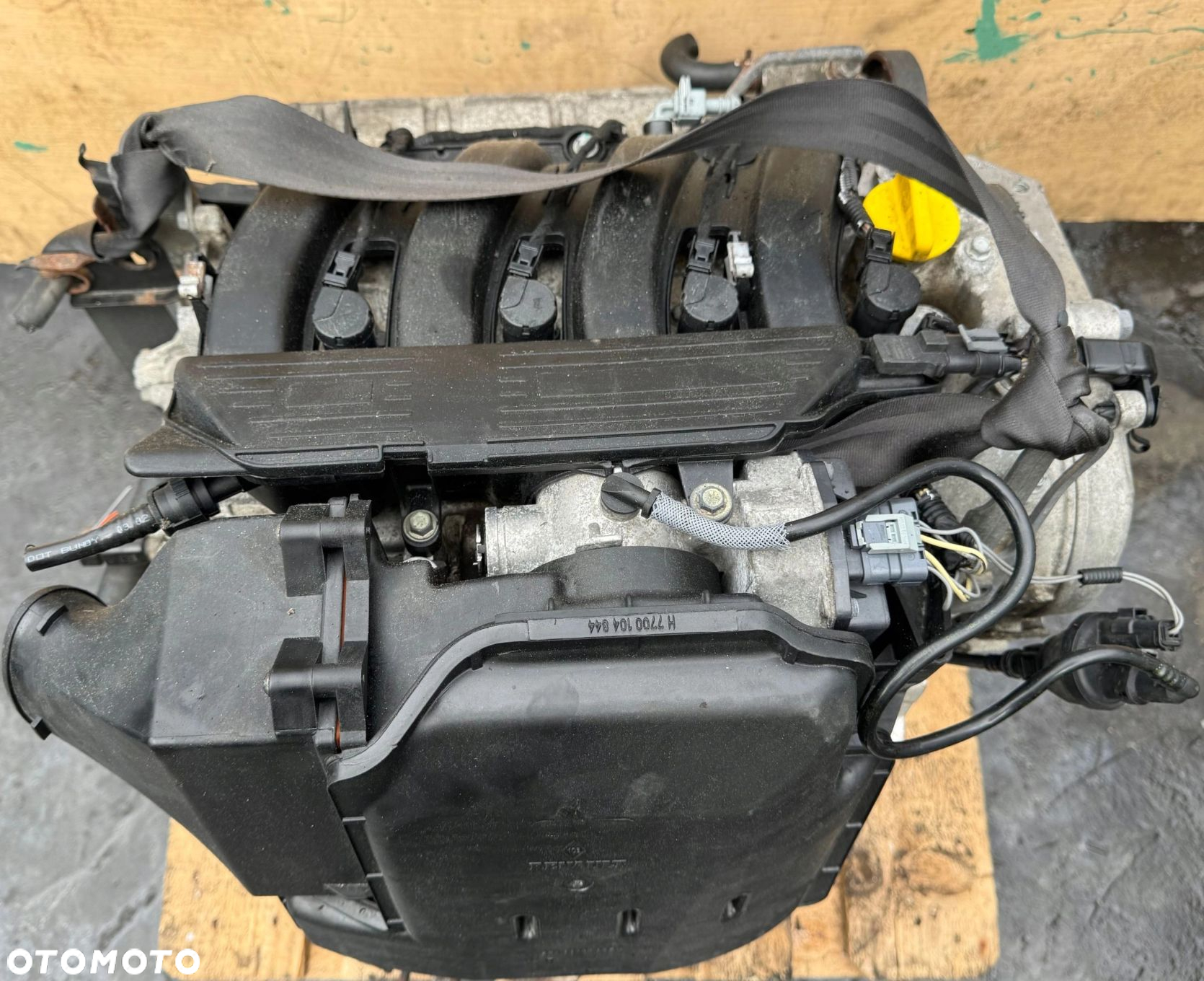 SILNIK KOMPLETNY RENAULT SCENIC MEGANE 1.6 8V K7M SPRAWDZONY DACIA SANDERO - 4