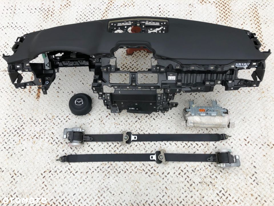 MAZDA CX5 DESKA KONSOLA KOKPIT PULPIT PÓŁKA PARAPET AIRBAG AIR ABG na wymianę od ręki na MAGAZYNIE Raz2 !!! - 3