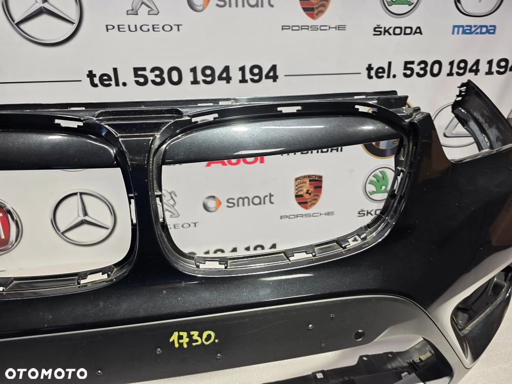BMW X1 F48 15- ZDERZAK PRZEDNI PRZÓD NA 6xPDC , NR 51117354815 / 7354815 , NR AUKCJI NZ1730 - 15