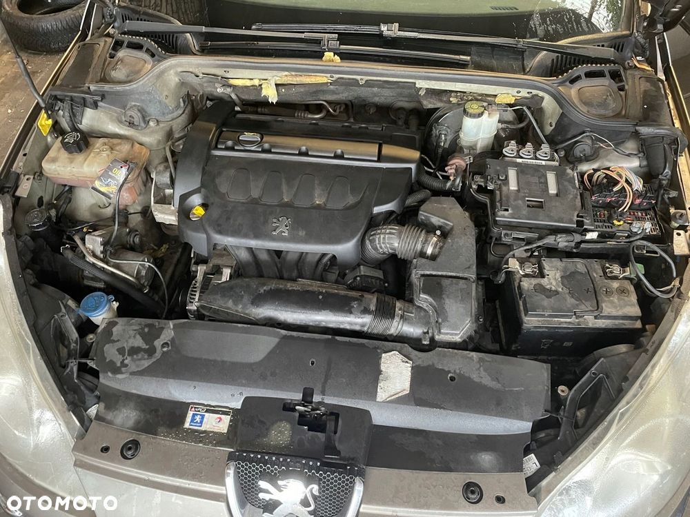 peugeot 407 2.0 16v silnik kompletny sprawny film kod- RFJ 330tyś przebiegu