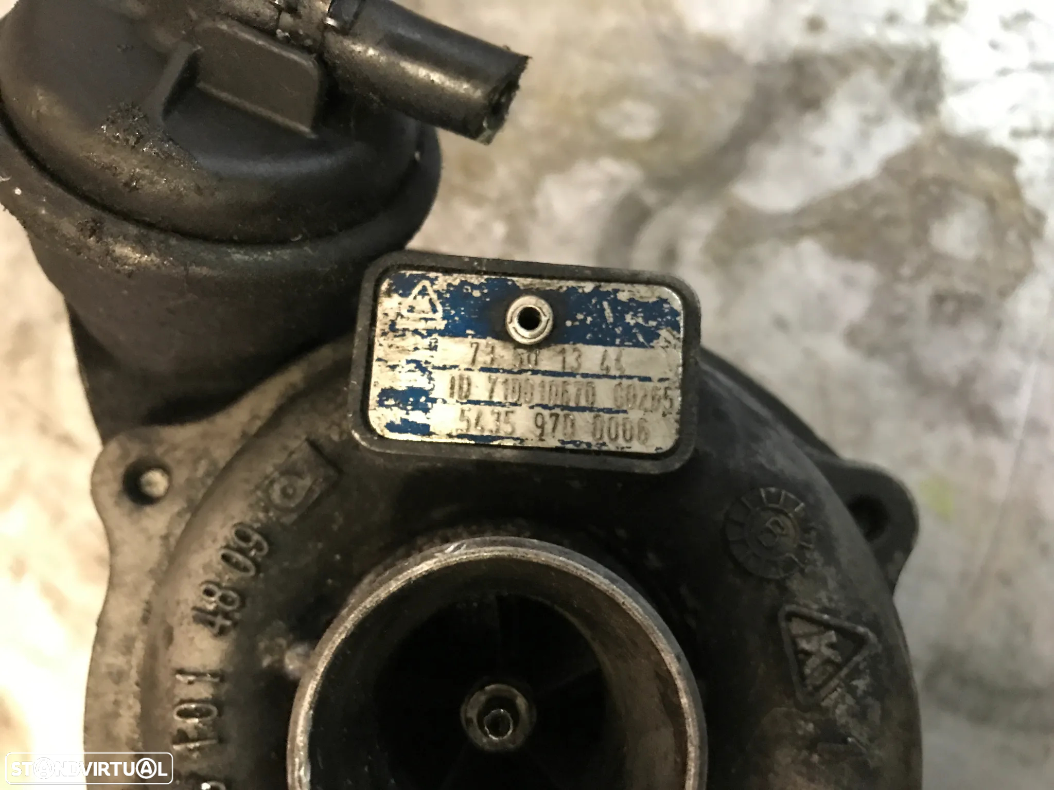 TURBO OPEL CORSA C / COMBO 1.3CDTI 75CV 73501344 54359700006 - 4