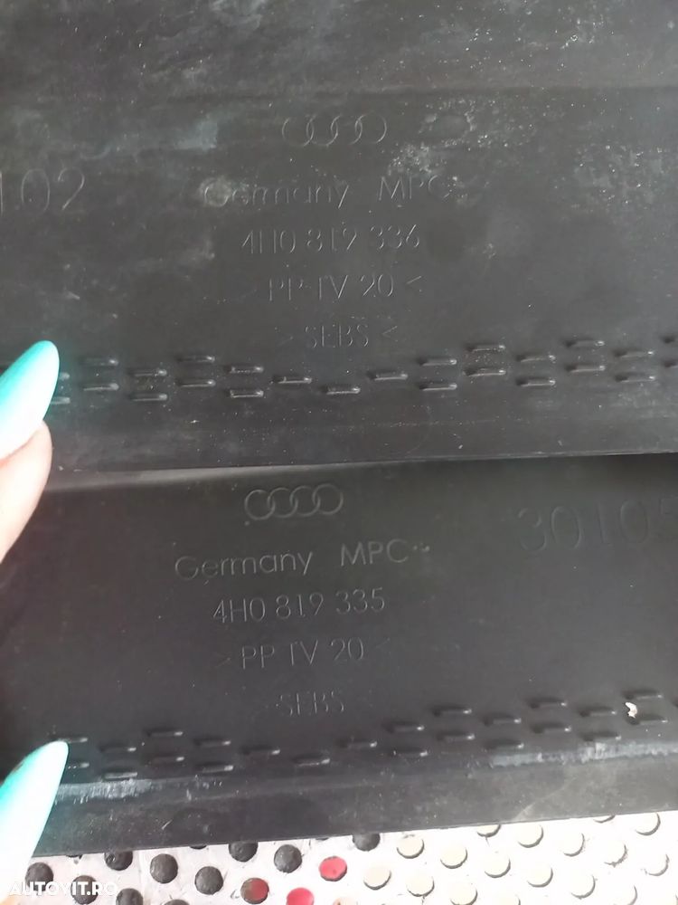 Capac Protectie Grila Stergatoare Audi A8 4H D4 Volan Stanga An 2010-2011-2012-2013-2014-2015-2016- - 8