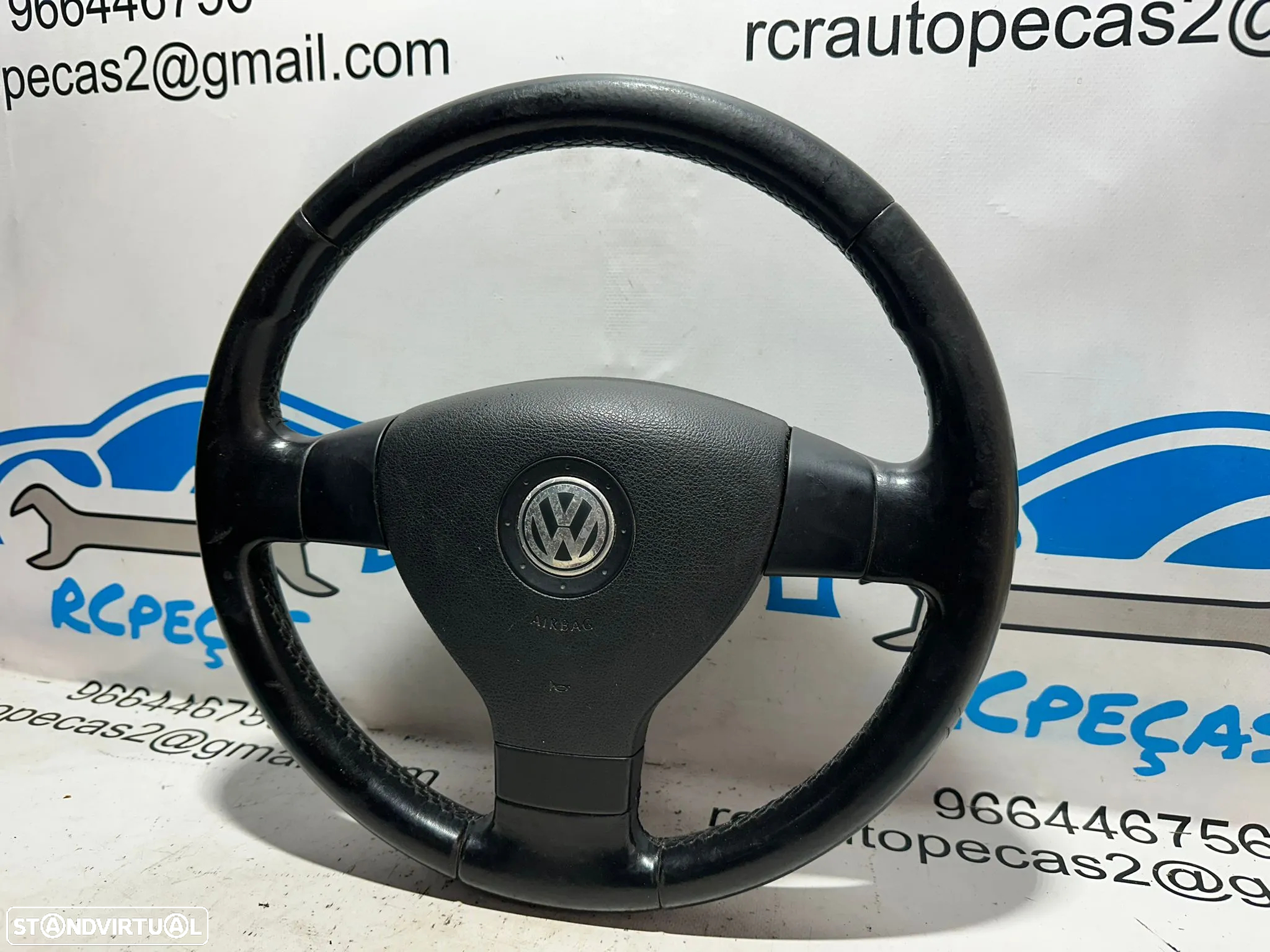 Volante Airbag VW Volkswagen Golf 5 MK5 V 1k0419091M 2004 - 2009 - 4