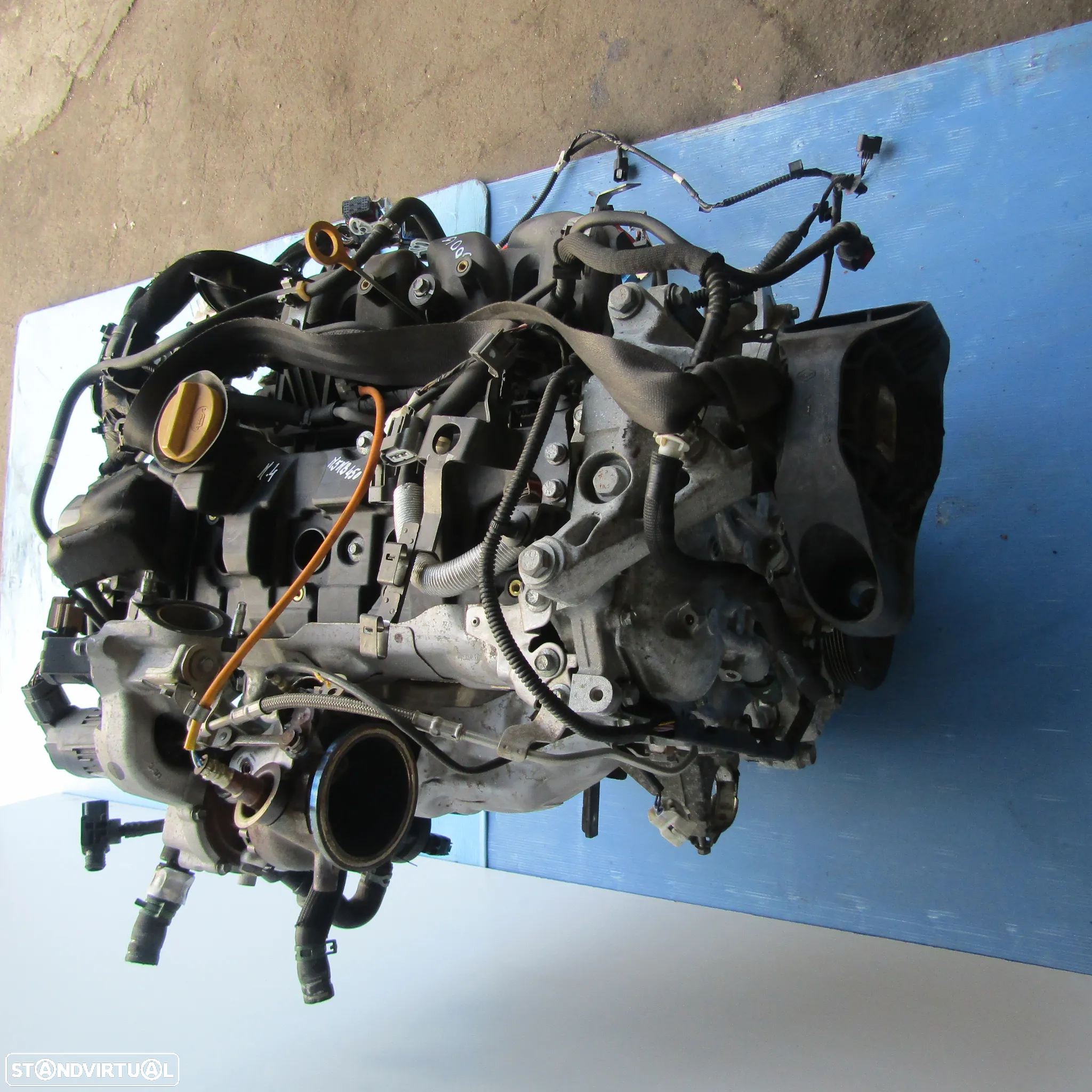 Motor Renault 1.6 Tce com referencia M5MB450 - 2