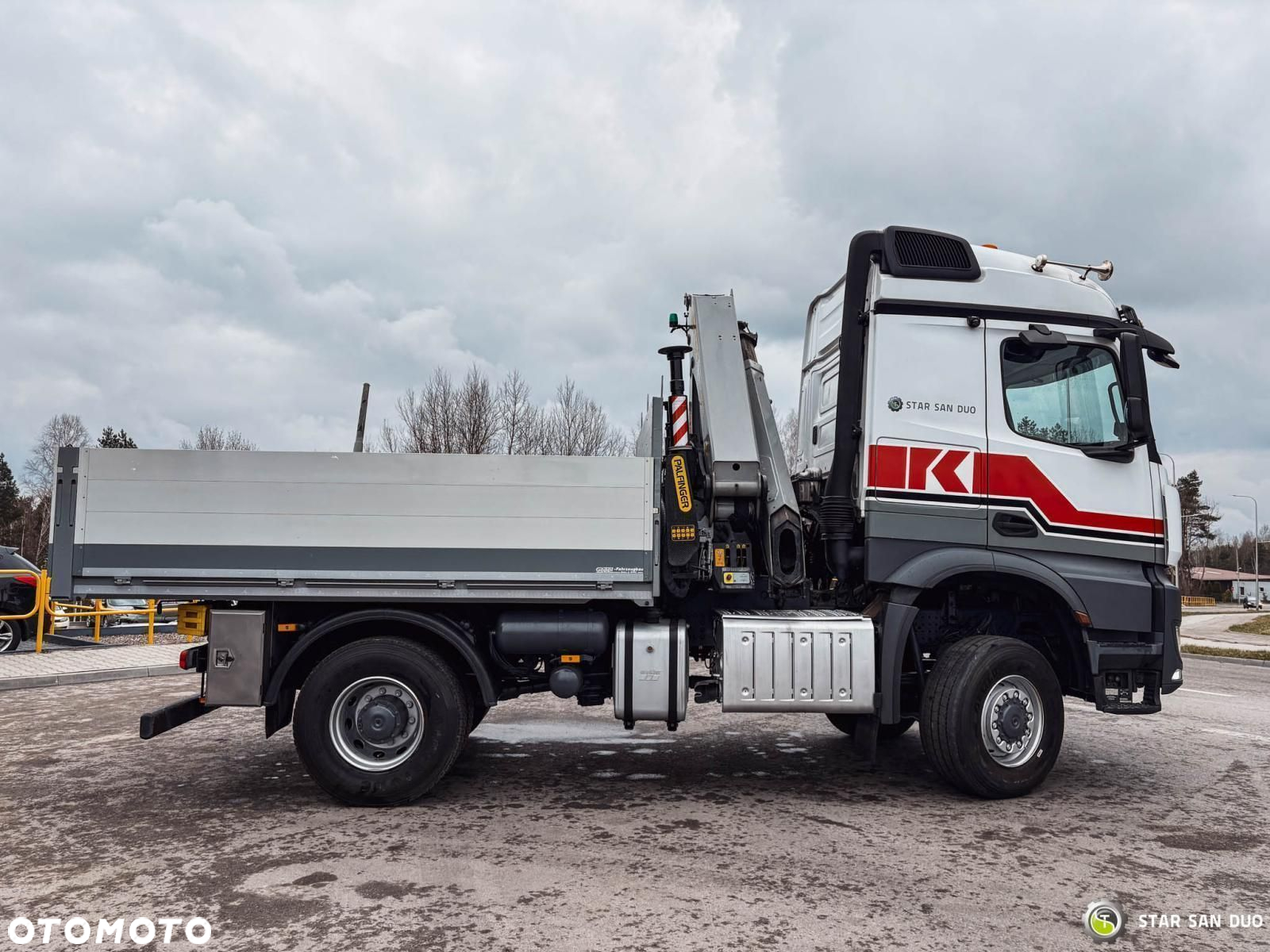 Mercedes-Benz AROCS 1851 4x4 PALFINGER PK 20002 HDS Żuraw Crane Kran - 12