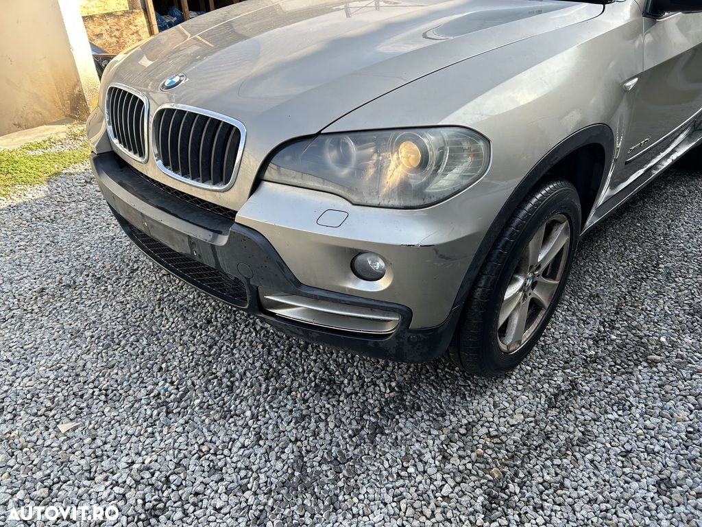 Bara fata BMW X5 E70 2007 - 2010 GRI (1333) model cu spalatoare far - 3