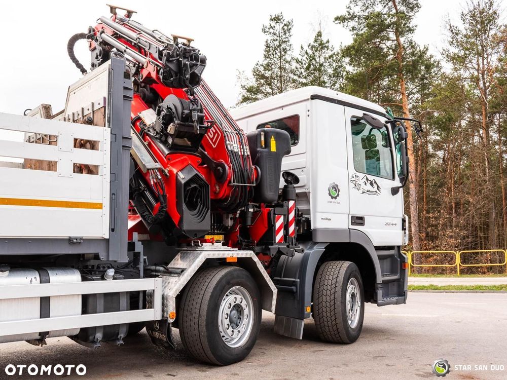 Mercedes-Benz Actros 3244 8x4 Fassi F600 HDS Żuraw Fly Jib Wciągarka - 27
