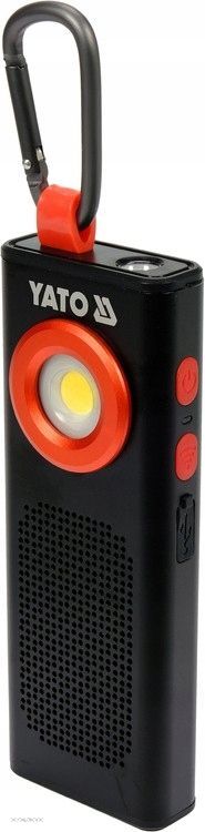 YATO LATARKA ROBOCZA 500LM GŁOŚNIK LI-PO 3,7V 5W - 4