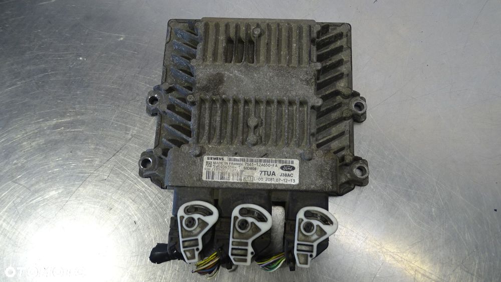 KOMPUTER SILNIKA FORD FUSION 1.4TDCI LIFT 7S61-12A650-FA - 1