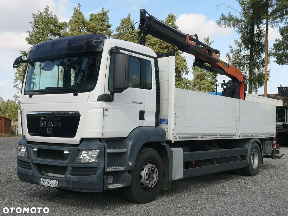 MAN TGS 18.360 Skrzynia HDS PALFINGER Rotator Manual Niski Przebieg