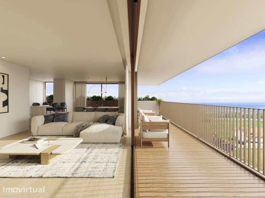 Apartamento T2 São Felix da Marinha com vista mar - Grande imagem: 4/11