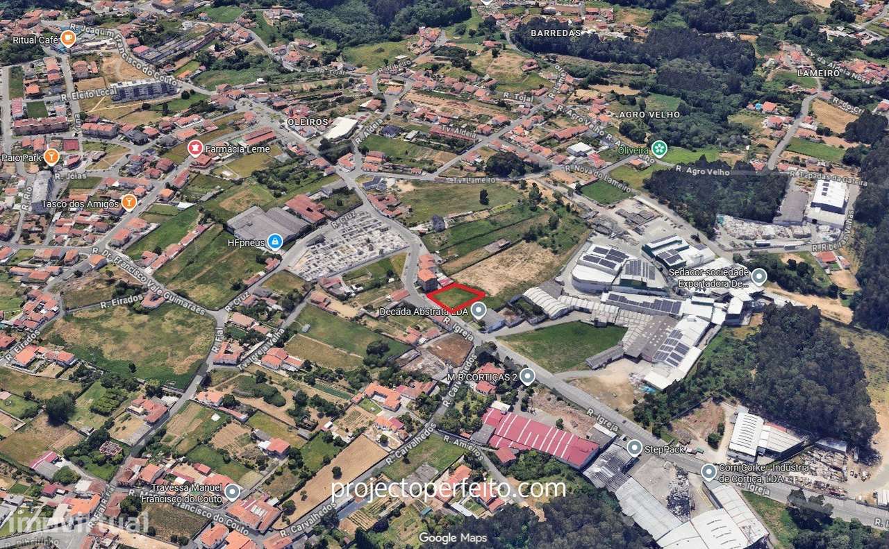 Lote de Terreno  Venda em São Paio de Oleiros,Santa Maria da Feira - Grande imagem: 4/5