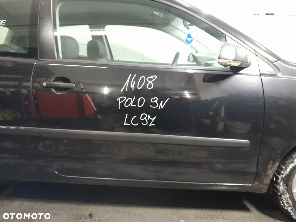 VW POLO 9N LIFT DRZWI PRAWE PRZEDNIE PRAWY PRZÓD 3DRZWI KOLOR: LC9Z - 1