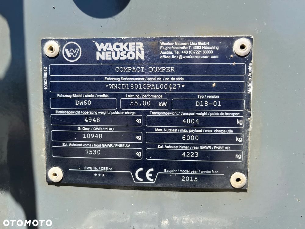 Wacker Neuson DW 60 - 25