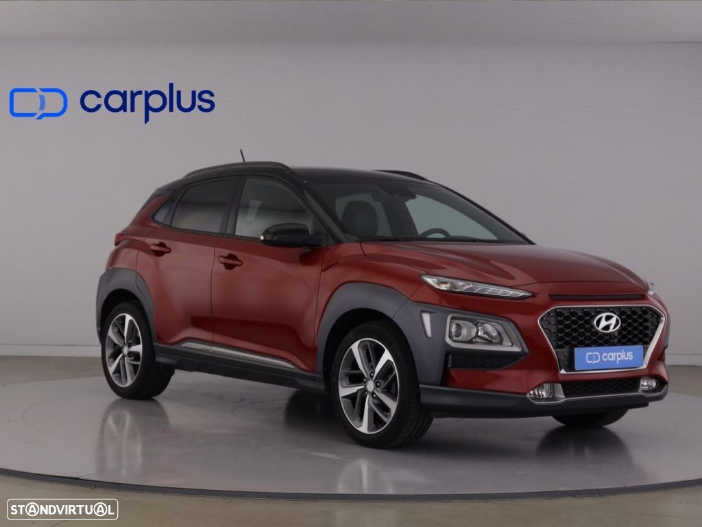 Hyundai Kauai 1.0 T-GDi Premium Pele/Tec.Vermelho - 2