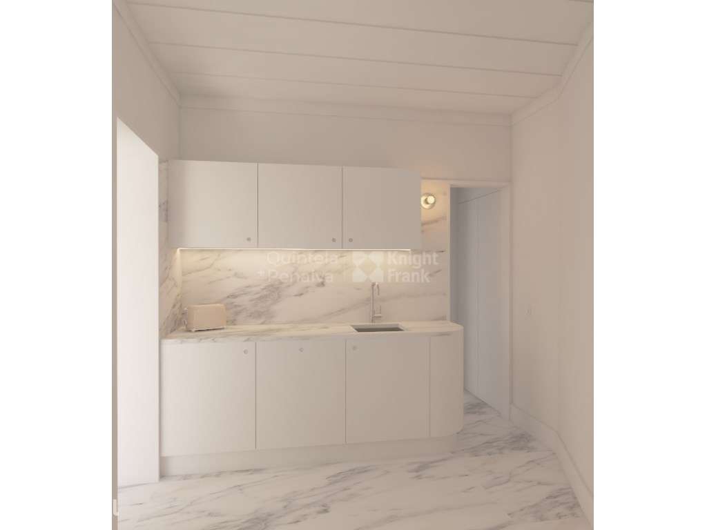 Apartamento T1 renovado para venda no centro histórico de Setúbal - Grande imagem: 2/23
