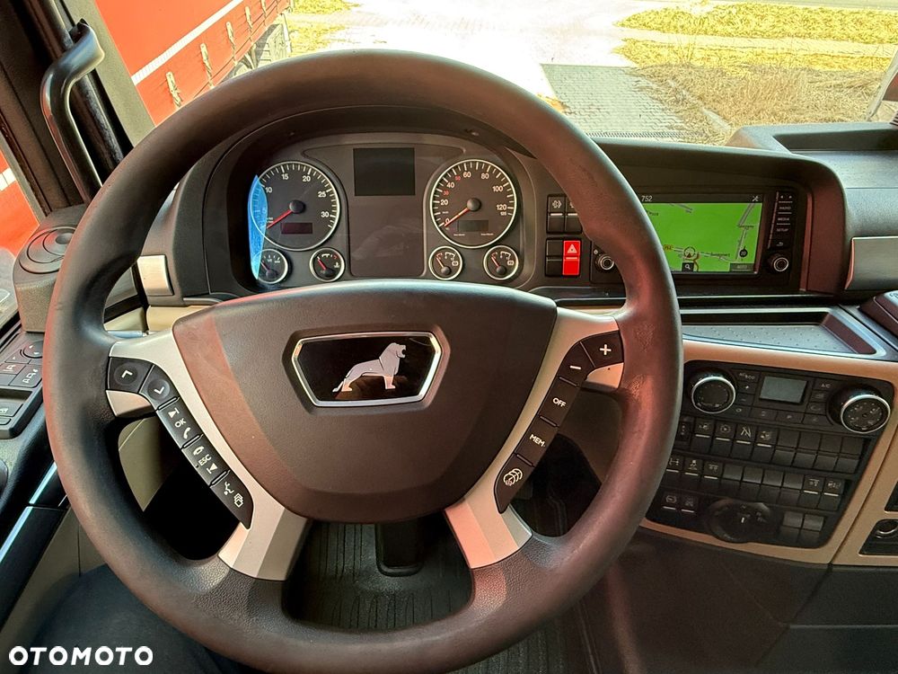 MAN TGX 26.460 / FIRANKA / 23 EUROPALETY / 6x2 / ZSUWANY DACH / PODNOSZONA OŚ / 2019 ROK / SYPIALKA / AUTOMAT / EURO 6 / 12 870 KG ŁADOWNOŚCI - 20