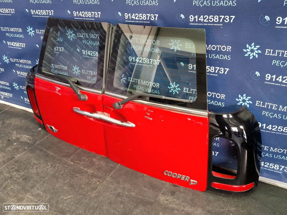 Tampa da mala usada MINI ONE COOPER R55 CLUBMAN portas traseiras ENVIO GRATUITO - 2